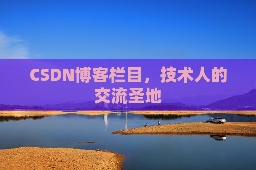 CSDN博客栏目，技术人的交流圣地